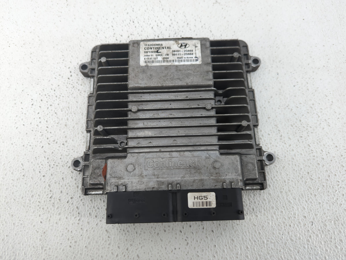 2011-2014 Hyundai Sonata PCM Engine Control Computer ECU ECM PCU OEM P/N:39101-2G668 39111-2G668 Fits 2011 2012 2013 2014 OE