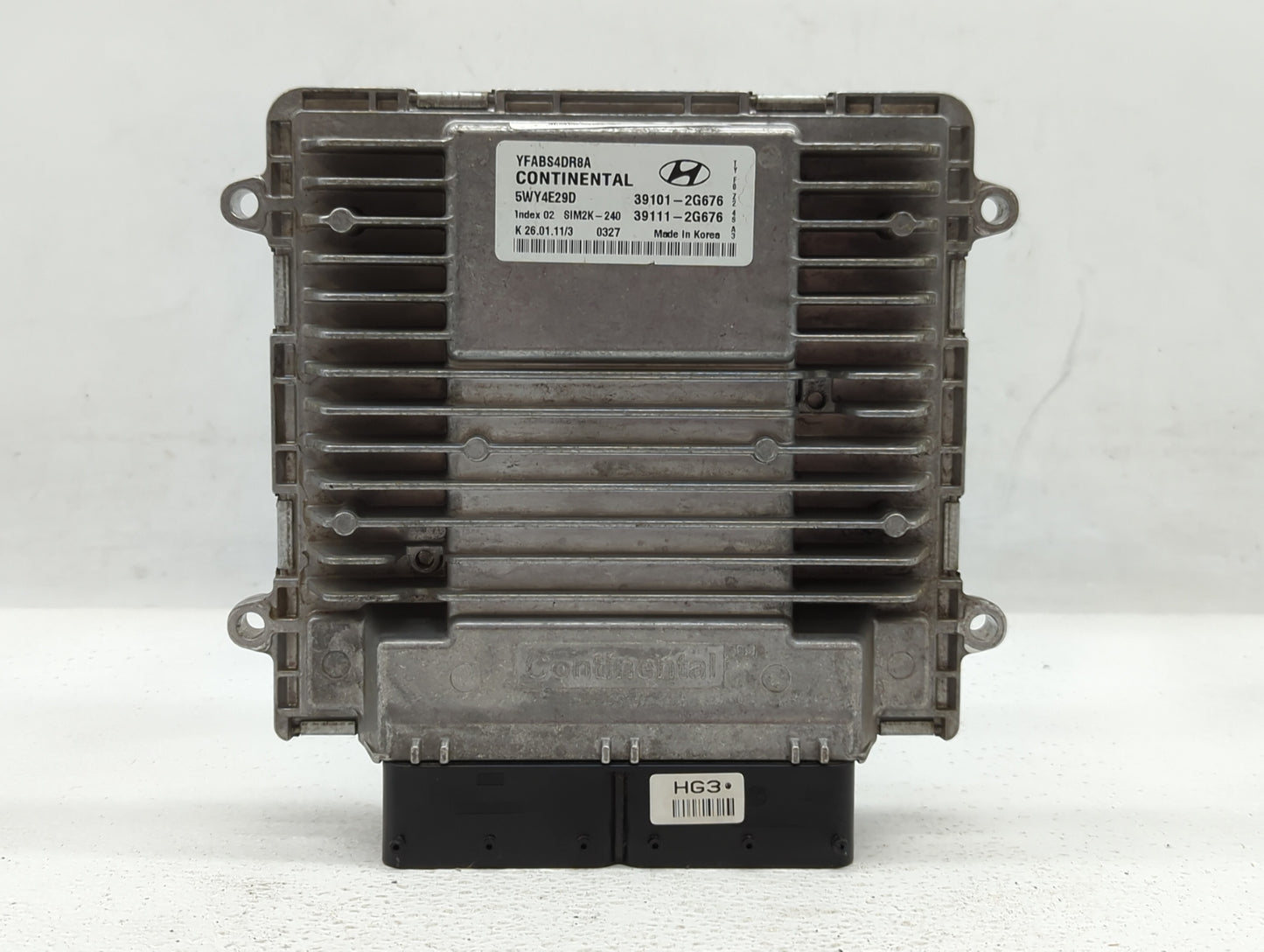 2011-2014 Hyundai Sonata PCM Engine Control Computer ECU ECM PCU OEM P/N:39111-2G676 39101-2G676 Fits Fits 2011 2012 2013 20