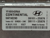 2011-2014 Hyundai Sonata PCM Engine Control Computer ECU ECM PCU OEM P/N:39111-2G676 39101-2G676 Fits Fits 2011 2012 2013 20