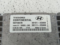 2011-2014 Hyundai Sonata PCM Engine Control Computer ECU ECM PCU OEM P/N:39111-2G669 39101-2G669 Fits Fits 2011 2012 2013 20