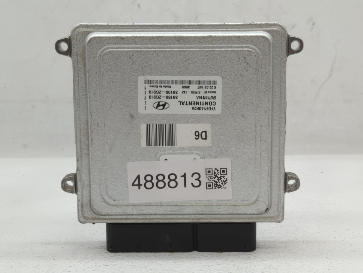 2011-2015 Hyundai Sonata PCM Engine Control Computer ECU ECM PCU OEM P/N:39105-2G913 39155-2G913 Fits OEM Used Auto Parts - 