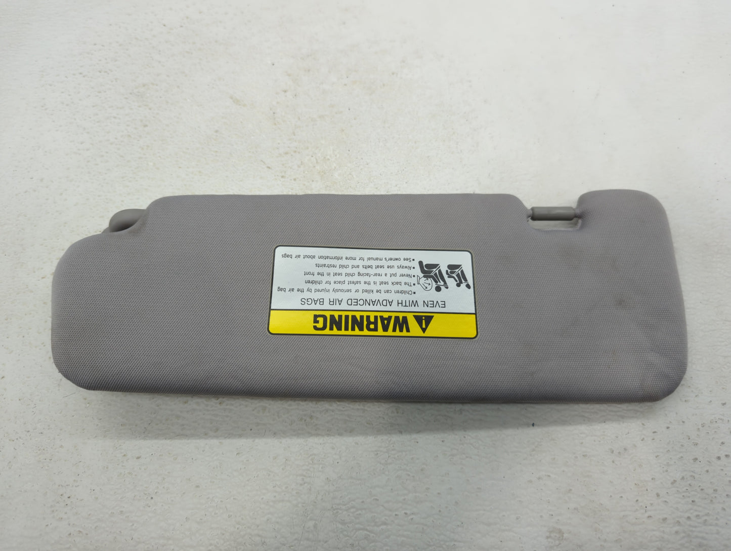 2012-2014 Hyundai Sonata Sun Visor Shade Replacement Passenger Right Mirror Fits Fits 2012 2013 2014 OEM Used Auto Parts - O