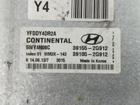 2011-2015 Hyundai Sonata PCM Engine Control Computer ECU ECM PCU OEM P/N:39105-2G912 39155-2G912 Fits OEM Used Auto Parts - 