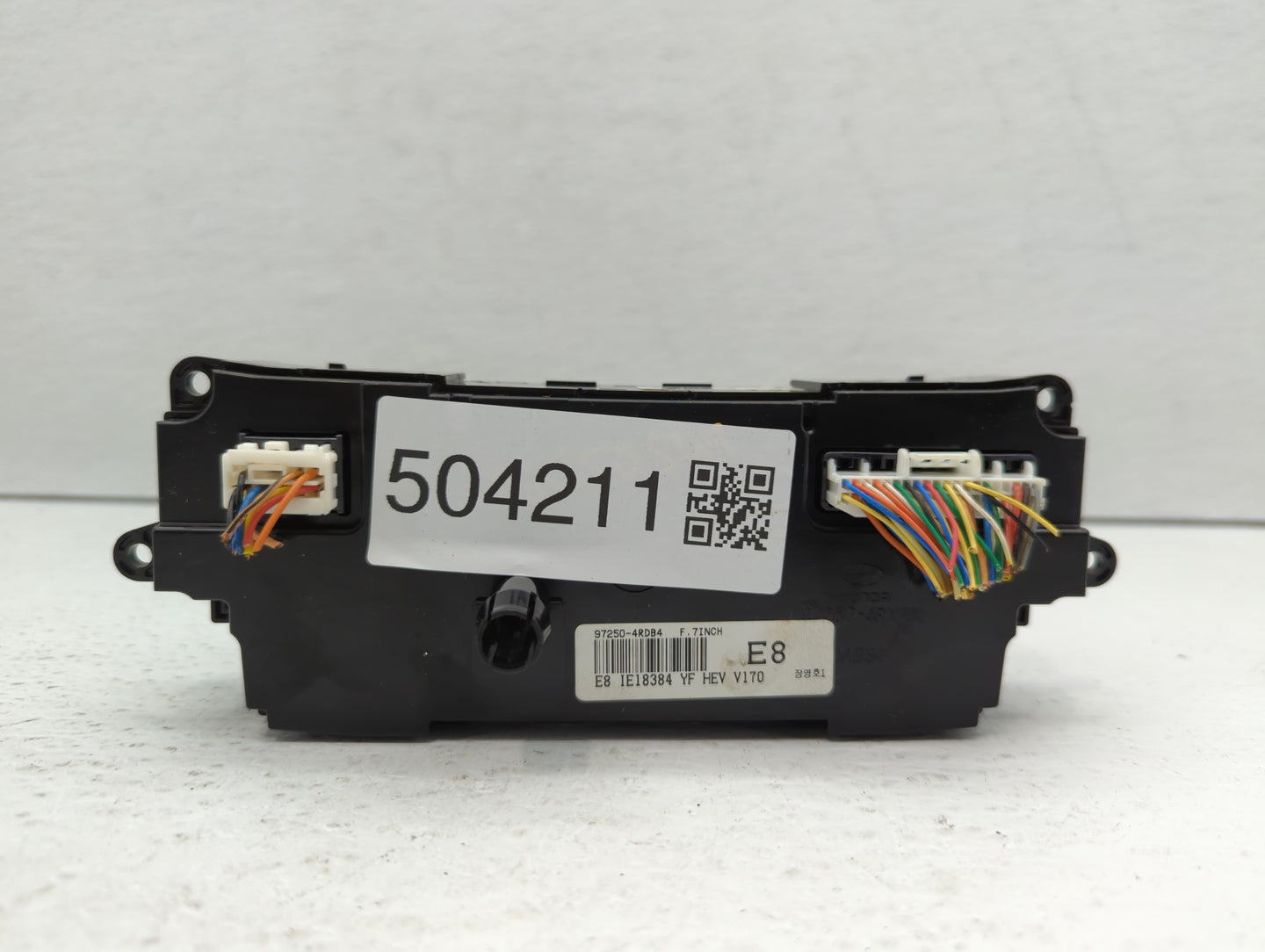 2011-2015 Hyundai Sonata Climate Control Module Temperature AC/Heater Replacement P/N:97250-4RDB4 97250-4RDB3 Fits OEM Used 