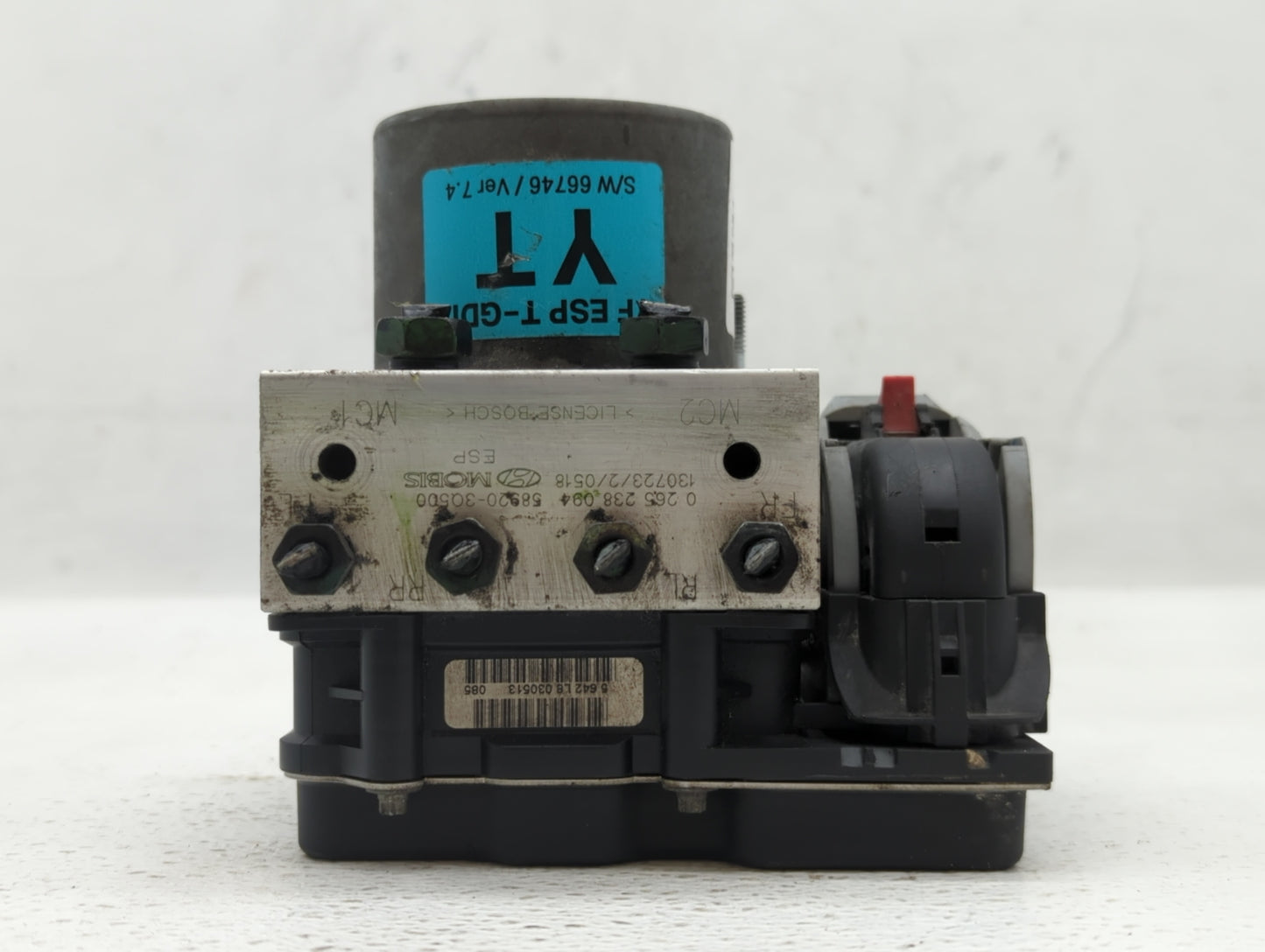 2011-2013 Hyundai Sonata ABS Pump Control Module Replacement P/N:58920-3Q500 Fits Fits 2011 2012 2013 OEM Used Auto Parts - 