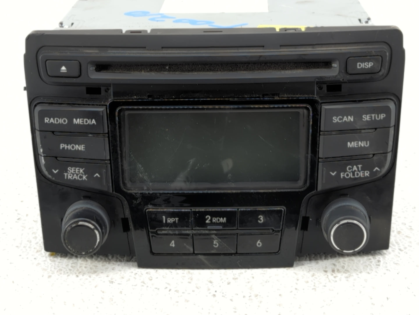 2012-2014 Hyundai Sonata Am Fm Cd Player Radio Receiver - Oemusedautoparts1.com