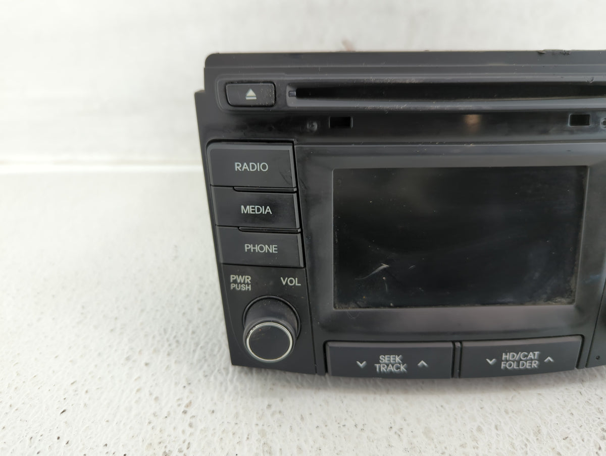 2012-2014 Hyundai Sonata Am Fm Cd Player Radio Receiver 506861 - Oemusedautoparts1.com