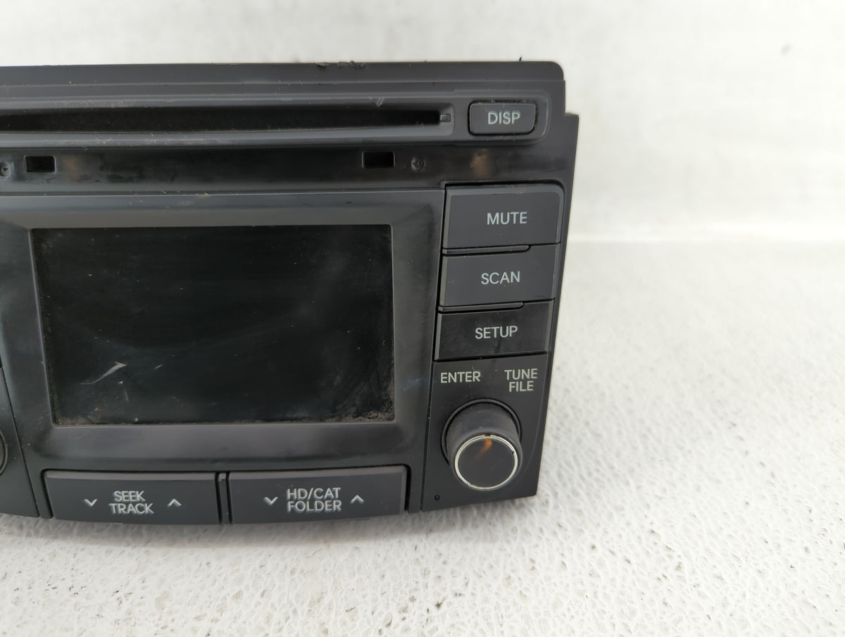 2012-2014 Hyundai Sonata Am Fm Cd Player Radio Receiver 506861 - Oemusedautoparts1.com