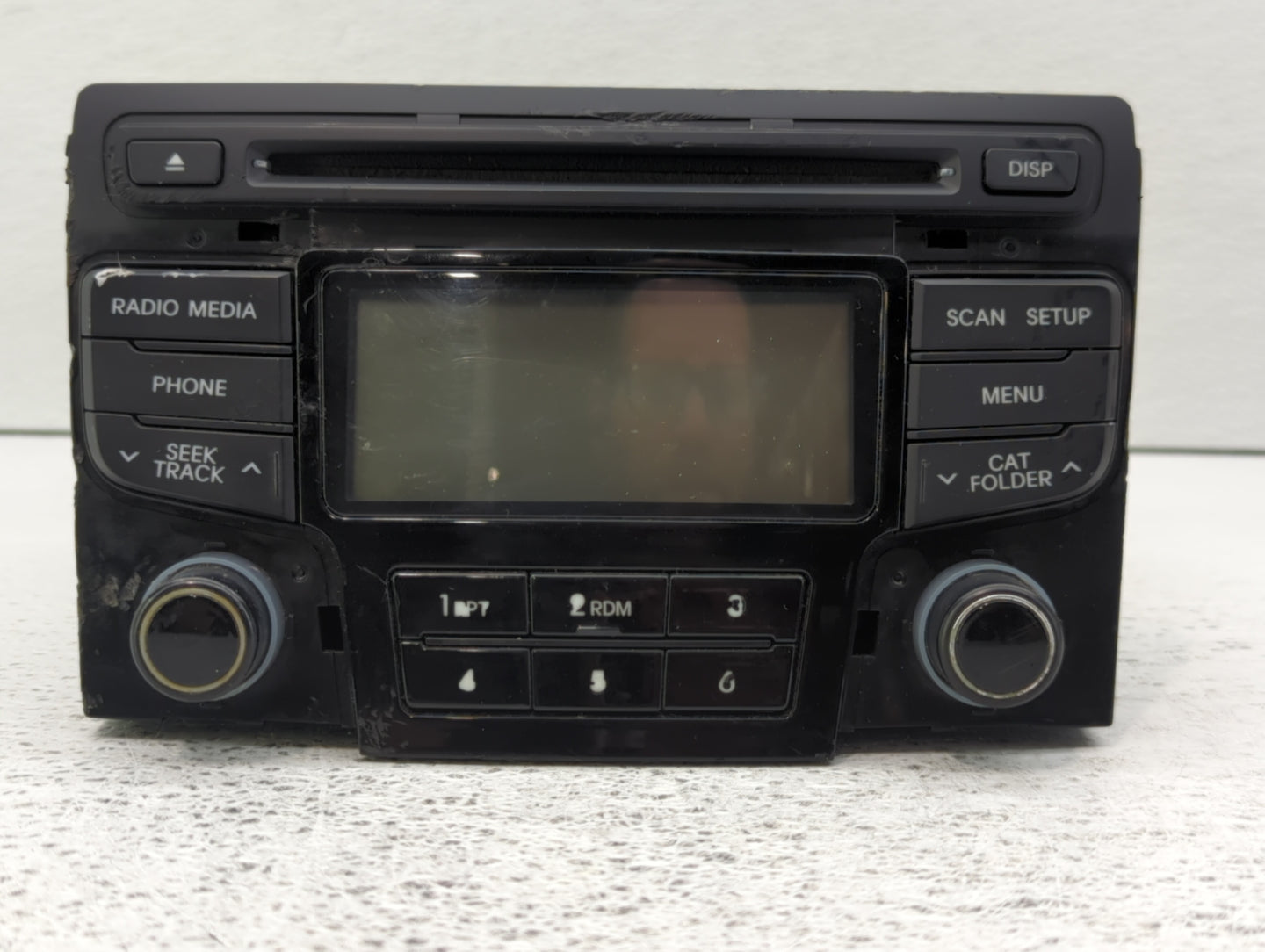 2012-2014 Hyundai Sonata Radio AM FM Cd Player Receiver Replacement P/N:96180-3Q8004X 96180-3Q700 Fits Fits 2012 2013 2014 O
