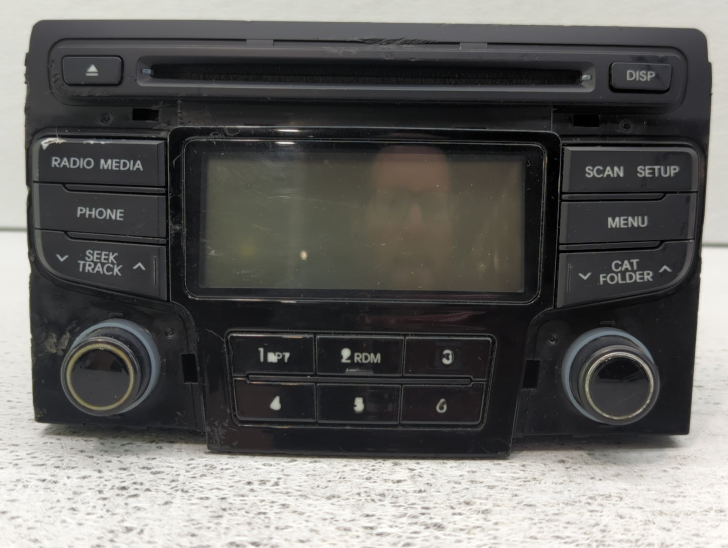 2012-2014 Hyundai Sonata Radio AM FM Cd Player Receiver Replacement P/N:96180-3Q8004X 96180-3Q700 Fits Fits 2012 2013 2014 O
