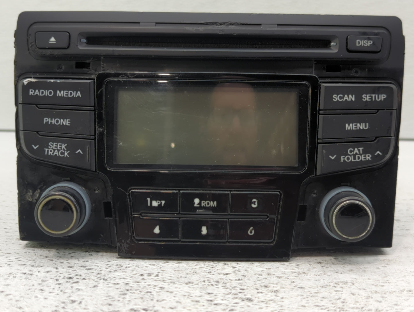 2012-2014 Hyundai Sonata Radio AM FM Cd Player Receiver Replacement P/N:96180-3Q8004X 96180-3Q700 Fits Fits 2012 2013 2014 O