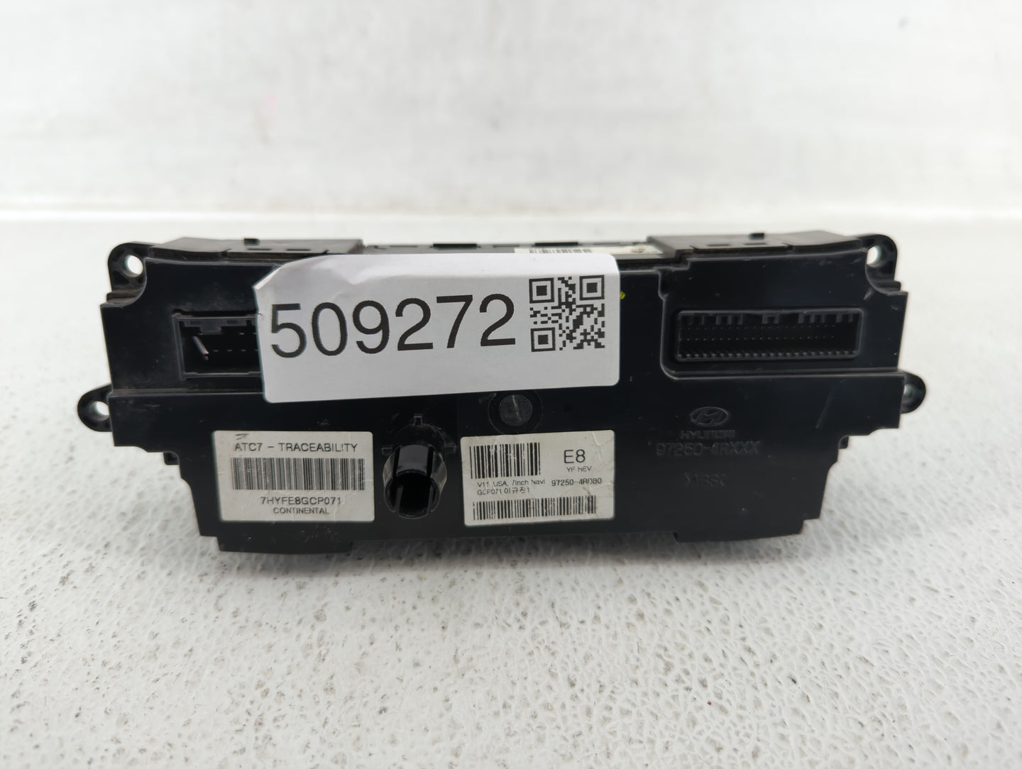 2011-2015 Hyundai Sonata Climate Control Module Temperature AC/Heater Replacement P/N:97250-4RDB0 97250-4RDB4 Fits OEM Used 