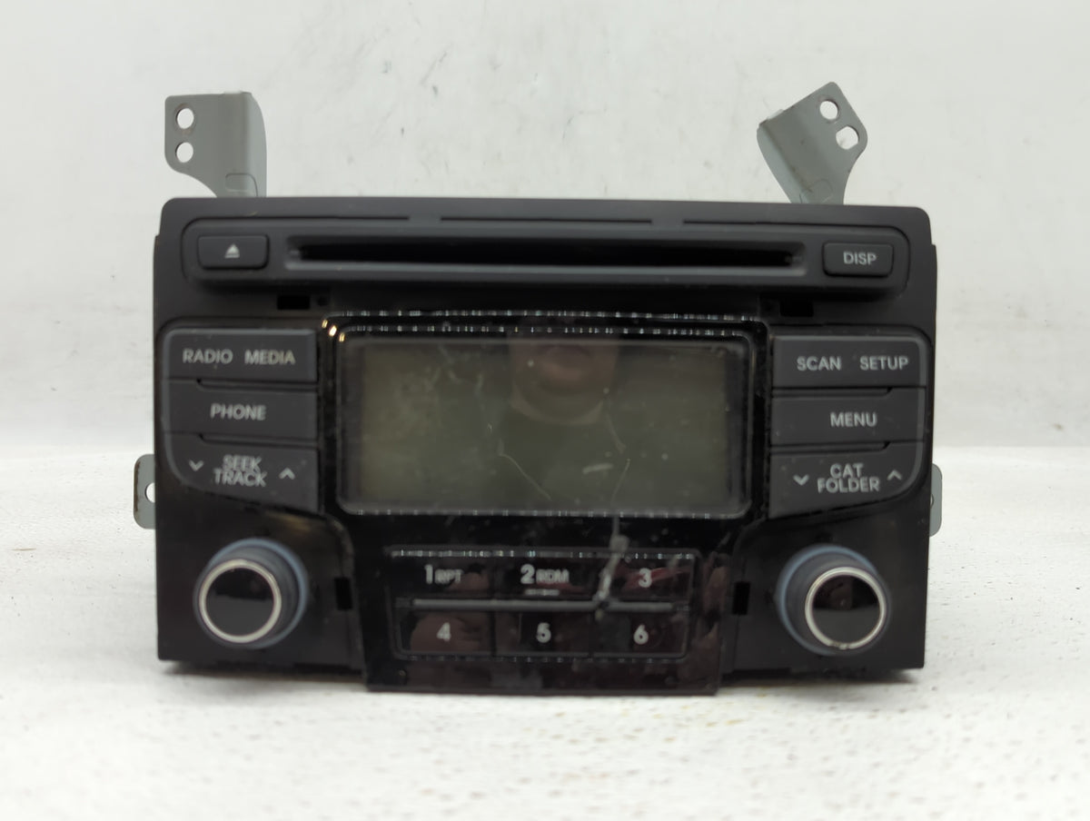 2012-2014 Hyundai Sonata Am Fm Cd Player Radio Receiver 510748 - Oemusedautoparts1.com