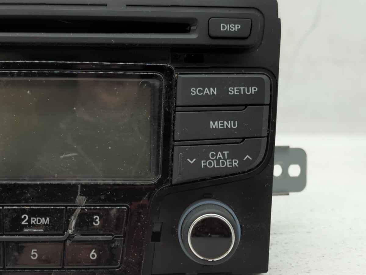 2012-2014 Hyundai Sonata Am Fm Cd Player Radio Receiver 510748 - Oemusedautoparts1.com