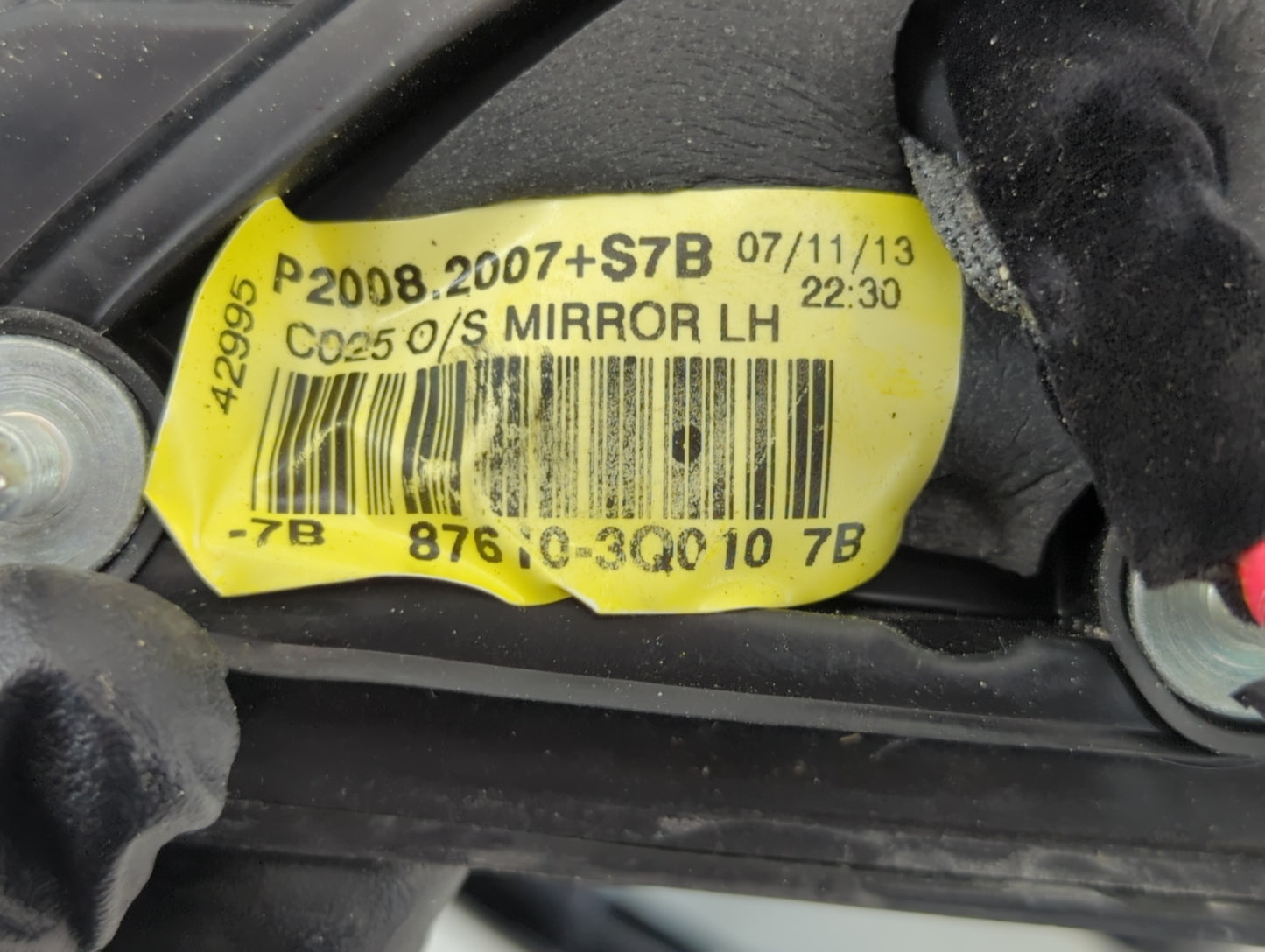 2011-2014 Hyundai Sonata Driver Side View Mirror - Left Door Mirror OEM Used - Oemusedautoparts1.com