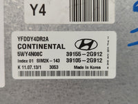2011-2015 Hyundai Sonata PCM Engine Control Computer ECU ECM PCU OEM P/N:39105-2G912 39155-2G912 Fits OEM Used Auto Parts - 