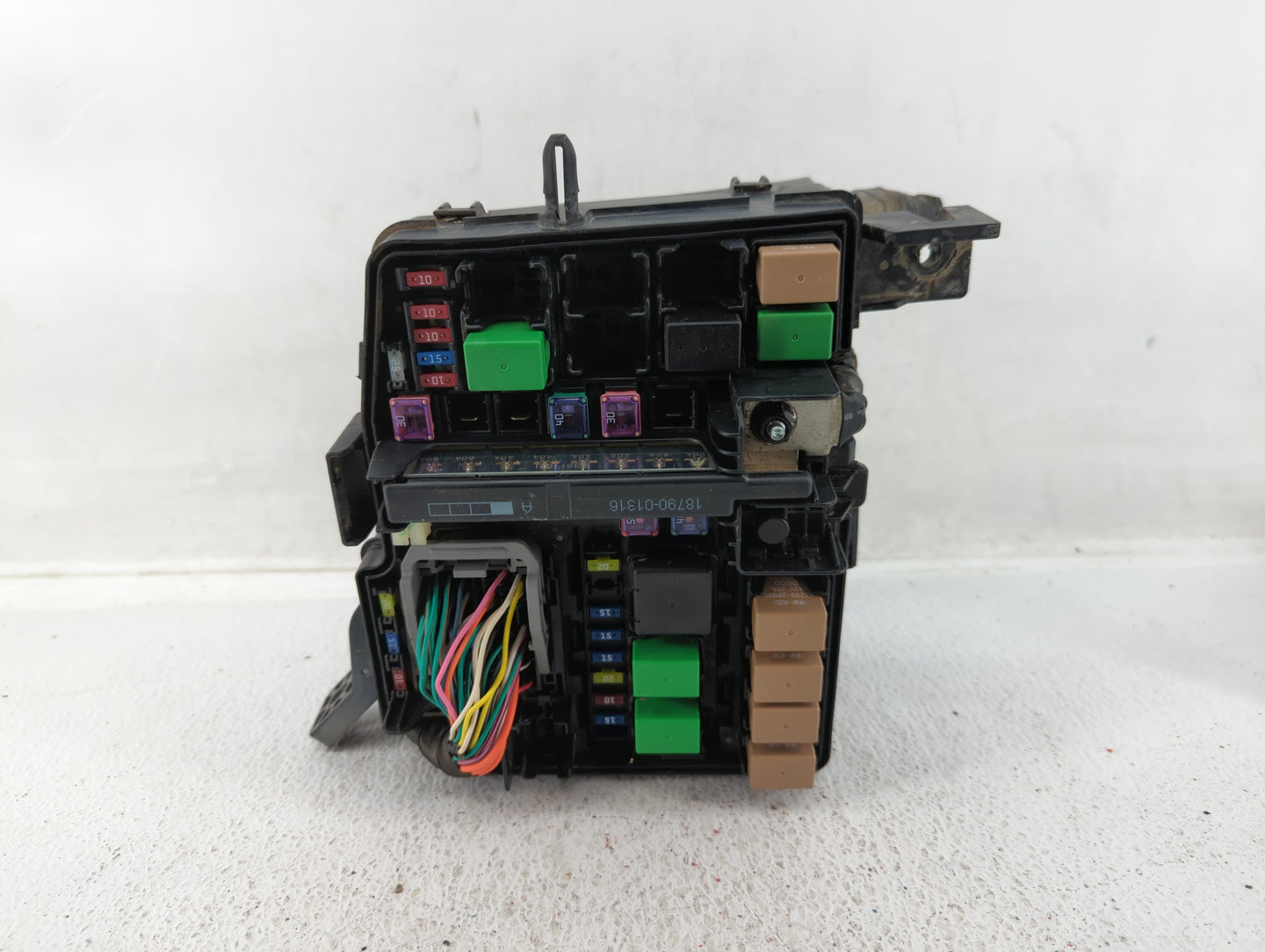 2011-2014 Hyundai Sonata Fusebox Fuse Box Panel Relay Module P/N:91950-3S711 Fits Fits 2011 2012 2013 2014 OEM Used Auto Par