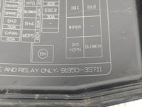 2011-2014 Hyundai Sonata Fusebox Fuse Box Panel Relay Module P/N:91950-3S711 Fits Fits 2011 2012 2013 2014 OEM Used Auto Par