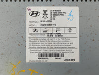 2012-2014 Hyundai Sonata Am Fm Cd Player Radio Receiver 517229 - Oemusedautoparts1.com