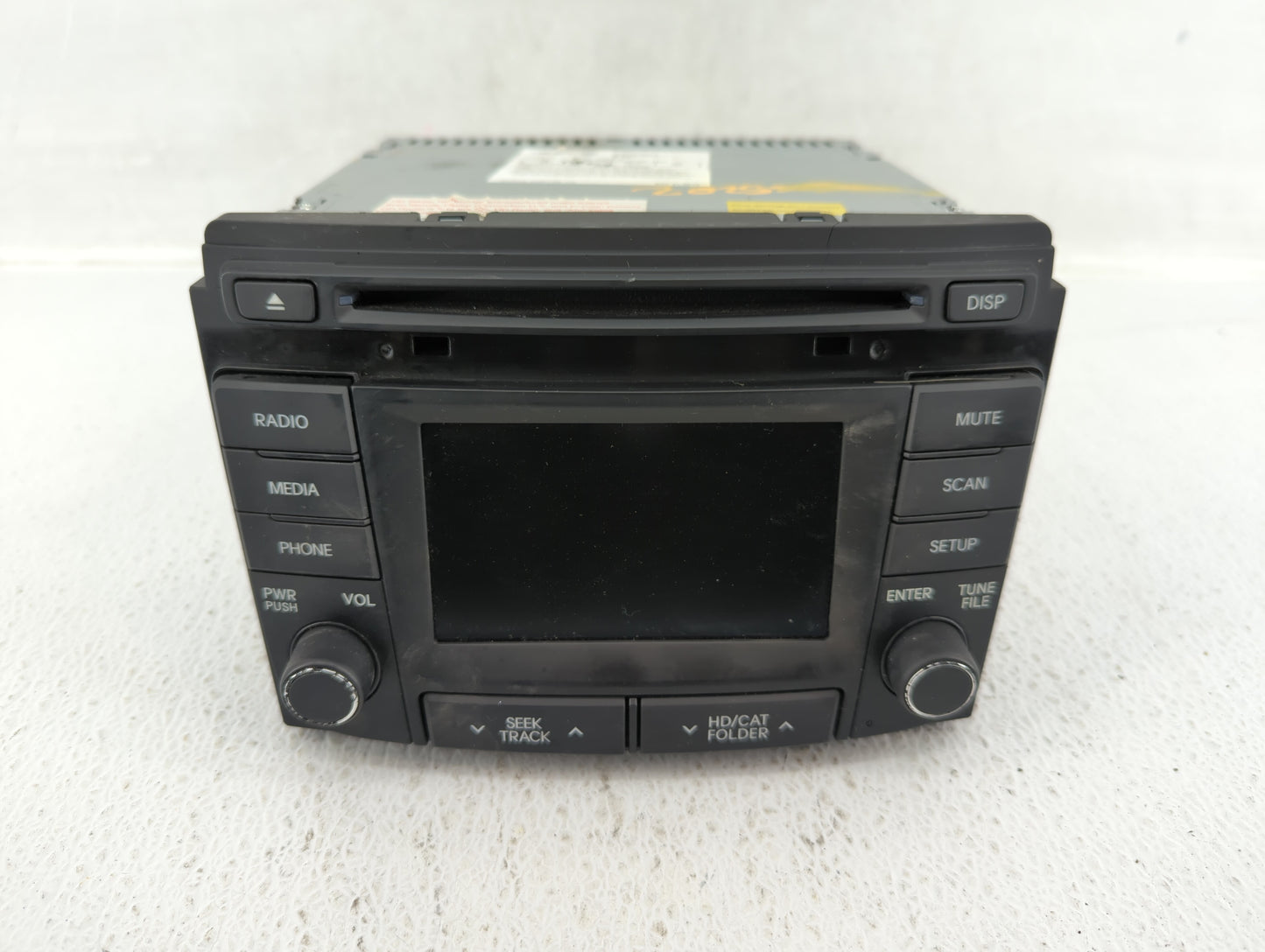 2012-2014 Hyundai Sonata Am Fm Cd Player Radio Receiver - Oemusedautoparts1.com