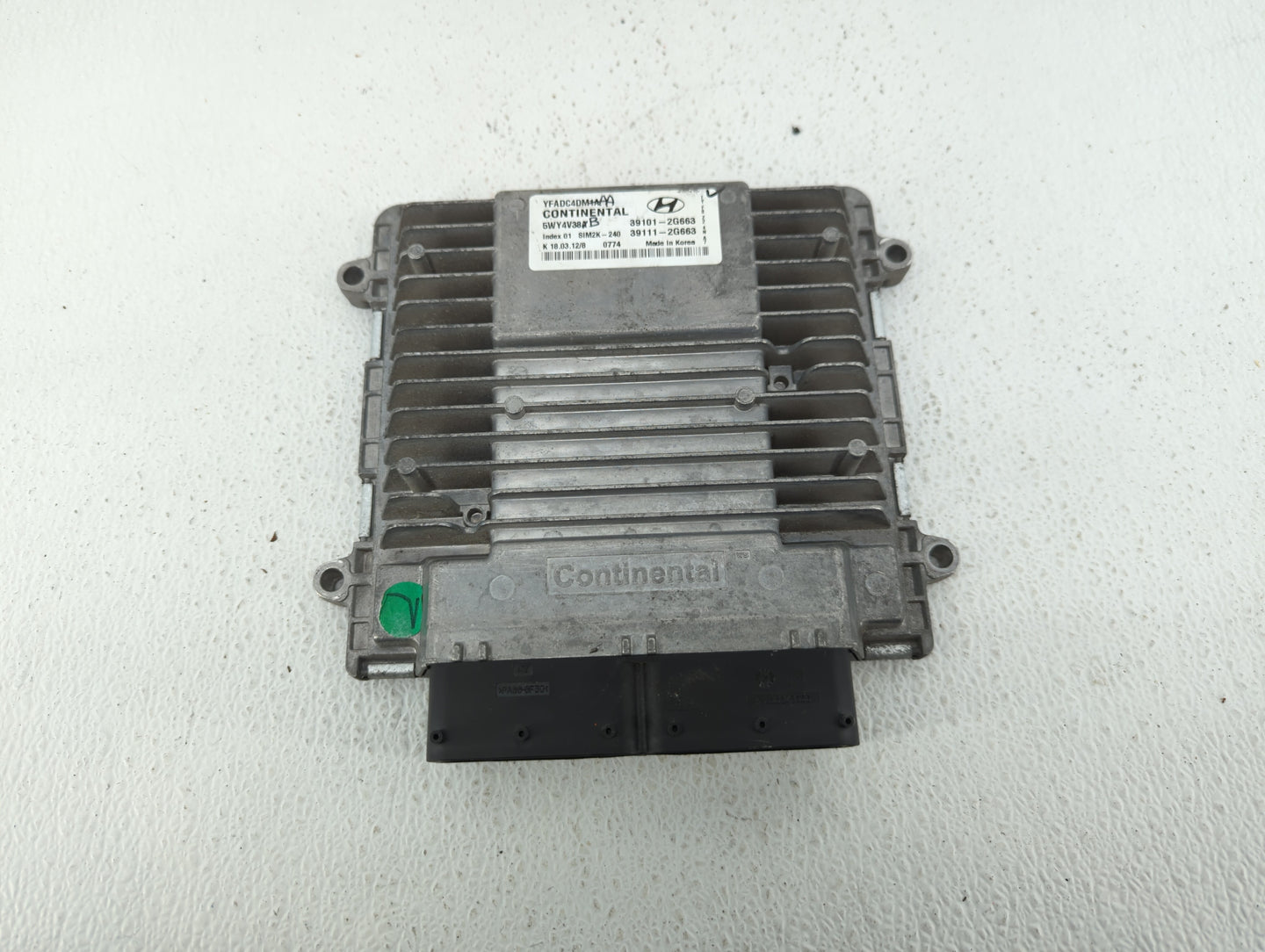 2011-2014 Hyundai Sonata PCM Engine Control Computer ECU ECM PCU OEM P/N:39111-2G663 39101-2G663 Fits Fits 2011 2012 2013 20