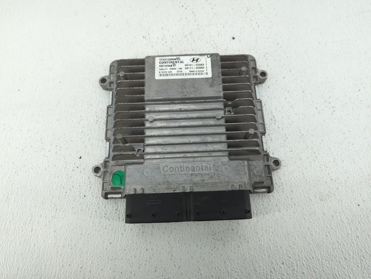 2011-2014 Hyundai Sonata PCM Engine Control Computer ECU ECM PCU OEM P/N:39111-2G663 39101-2G663 Fits Fits 2011 2012 2013 20