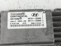 2011-2014 Hyundai Sonata PCM Engine Control Computer ECU ECM PCU OEM P/N:39111-2G663 39101-2G663 Fits Fits 2011 2012 2013 20