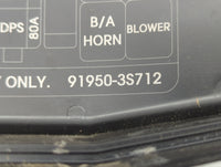 2011-2014 Hyundai Sonata Fusebox Fuse Box Panel Relay Module P/N:91950-3S712 91950-3S711 Fits Fits 2011 2012 2013 2014 OEM U