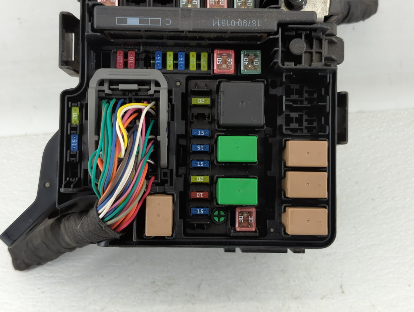 2011-2014 Hyundai Sonata Fusebox Fuse Box Panel Relay Module P/N:91950-3S740 Fits Fits 2011 2012 2013 2014 OEM Used Auto Par