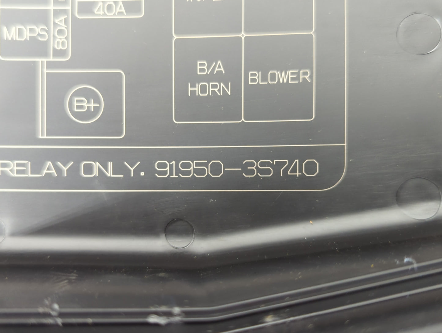 2013 Hyundai Sonata Fusebox Fuse Box Panel Relay Module P/N:91950-3S740 91950-3S062, VS9120030212M0, VSU030Y2120262220284 Fi