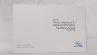 2013 Hyundai Sonata Owners Manual Book Guide OEM Used Auto Parts - Oemusedautoparts1.com