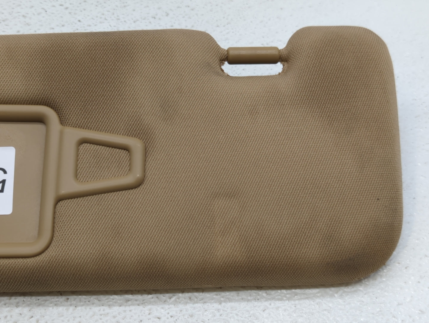 2011-2015 Hyundai Sonata Sun Visor Shade Replacement Driver Left Mirror Fits Fits 2011 2012 2013 2014 2015 OEM Used Auto Par