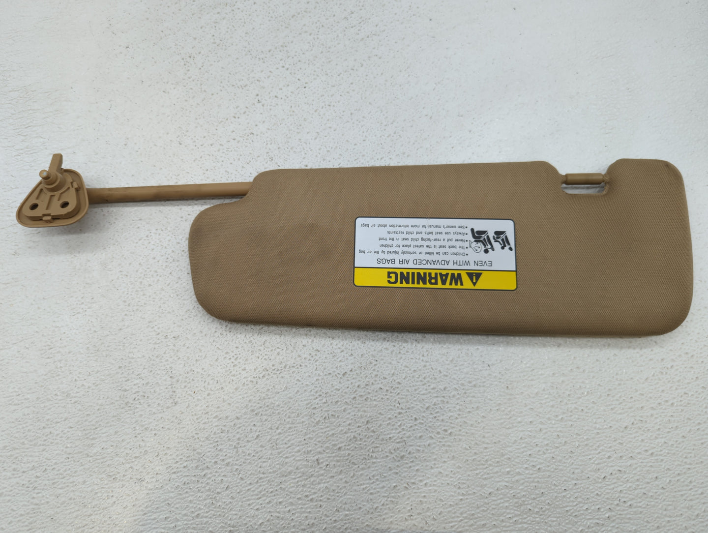2011-2015 Hyundai Sonata Sun Visor Shade Replacement Passenger Right Mirror Fits Fits 2011 2012 2013 2014 2015 OEM Used Auto
