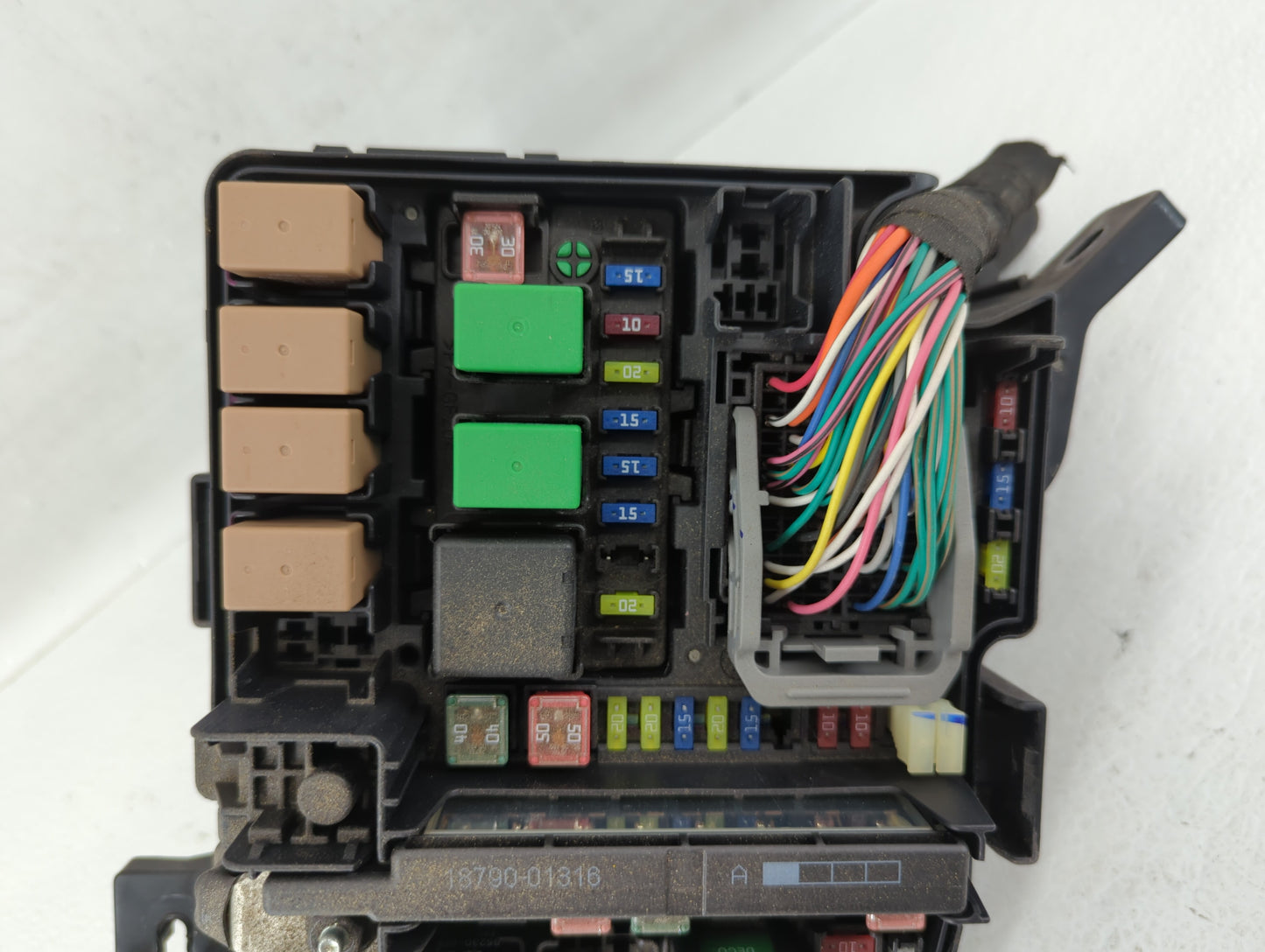 2011-2014 Hyundai Sonata Fusebox Fuse Box Panel Relay Module P/N:91950-3S711 Fits Fits 2011 2012 2013 2014 OEM Used Auto Par
