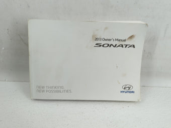 compare product 2013 Hyundai Sonata Owners Manual Book Guide OEM Used Auto Parts