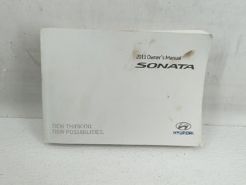 2013 Hyundai Sonata Owners Manual Book Guide OEM Used Auto Parts - Oemusedautoparts1.com