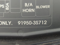 2011-2014 Hyundai Sonata Fusebox Fuse Box Panel Relay Module P/N:91950-3S712 91950-3S711 Fits Fits 2011 2012 2013 2014 OEM U