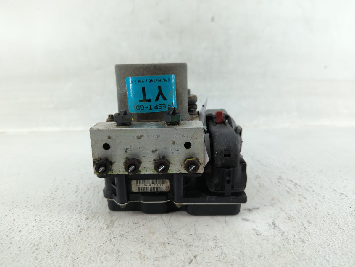 2011-2013 Hyundai Sonata Anti-Lock Brake ABS Pump Module Actuator OEM P/N:58920-3Q500 Fits Fits 2011 2012 2013 OEM Used Auto
