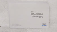 2013 Hyundai Sonata Owners Manual Book Guide OEM Used Auto Parts - Oemusedautoparts1.com