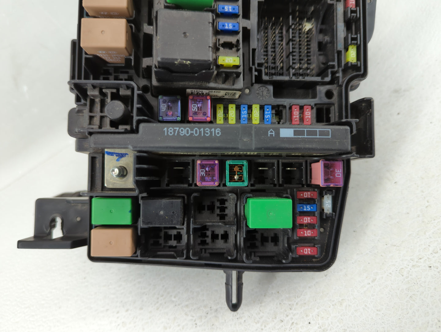 2013 Hyundai Sonata Fusebox Fuse Box Panel Relay Module P/N:91950-3S711 Fits OEM Used Auto Parts - Oemusedautoparts1.com