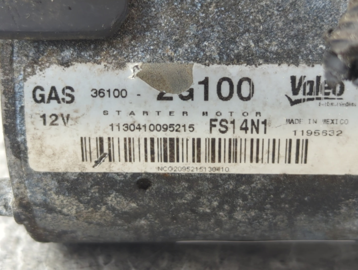 2008-2014 Hyundai Sonata Car Starter Motor Solenoid OEM P/N:36100-2G100 Fits Fits 2008 2009 2010 2011 2012 2013 2014 OEM Use