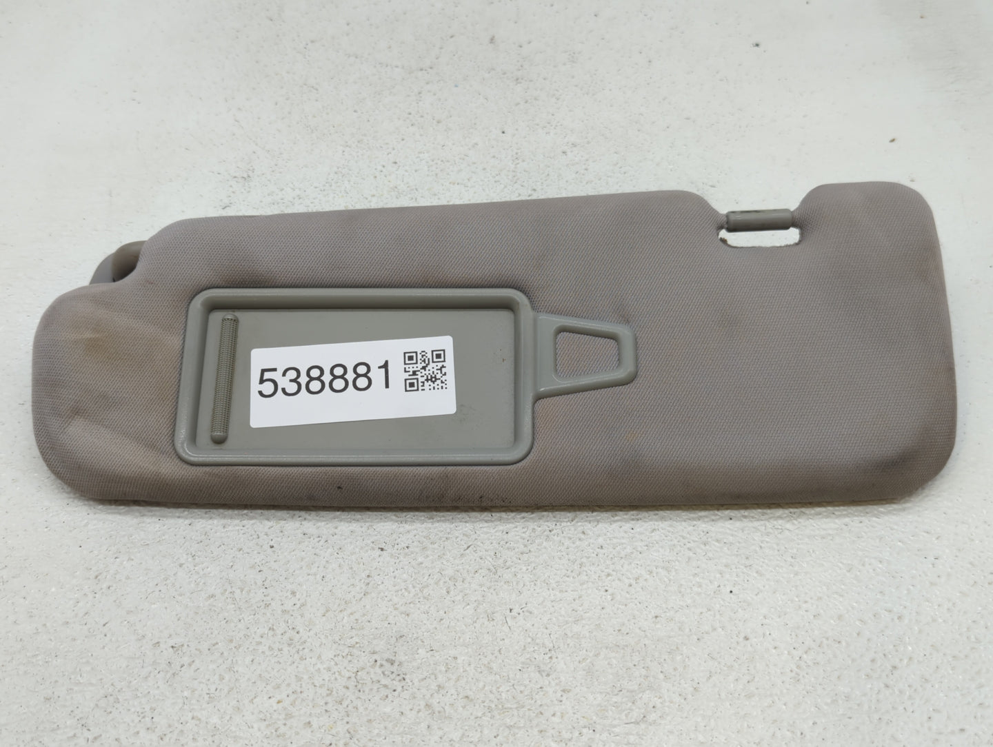2011-2015 Hyundai Sonata Sun Visor Shade Replacement Passenger Right Mirror Fits Fits 2011 2012 2013 2014 2015 OEM Used Auto