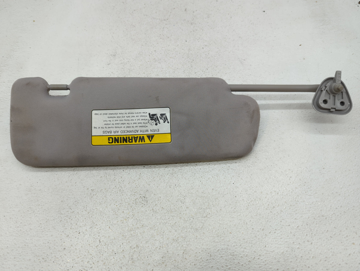 2011-2015 Hyundai Sonata Sun Visor Shade Replacement Passenger Right Mirror Fits Fits 2011 2012 2013 2014 2015 OEM Used Auto