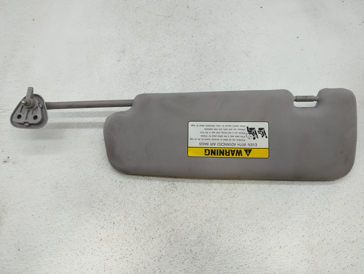 2011-2015 Hyundai Sonata Sun Visor Shade Replacement Driver Left Mirror Fits Fits 2011 2012 2013 2014 2015 OEM Used Auto Par