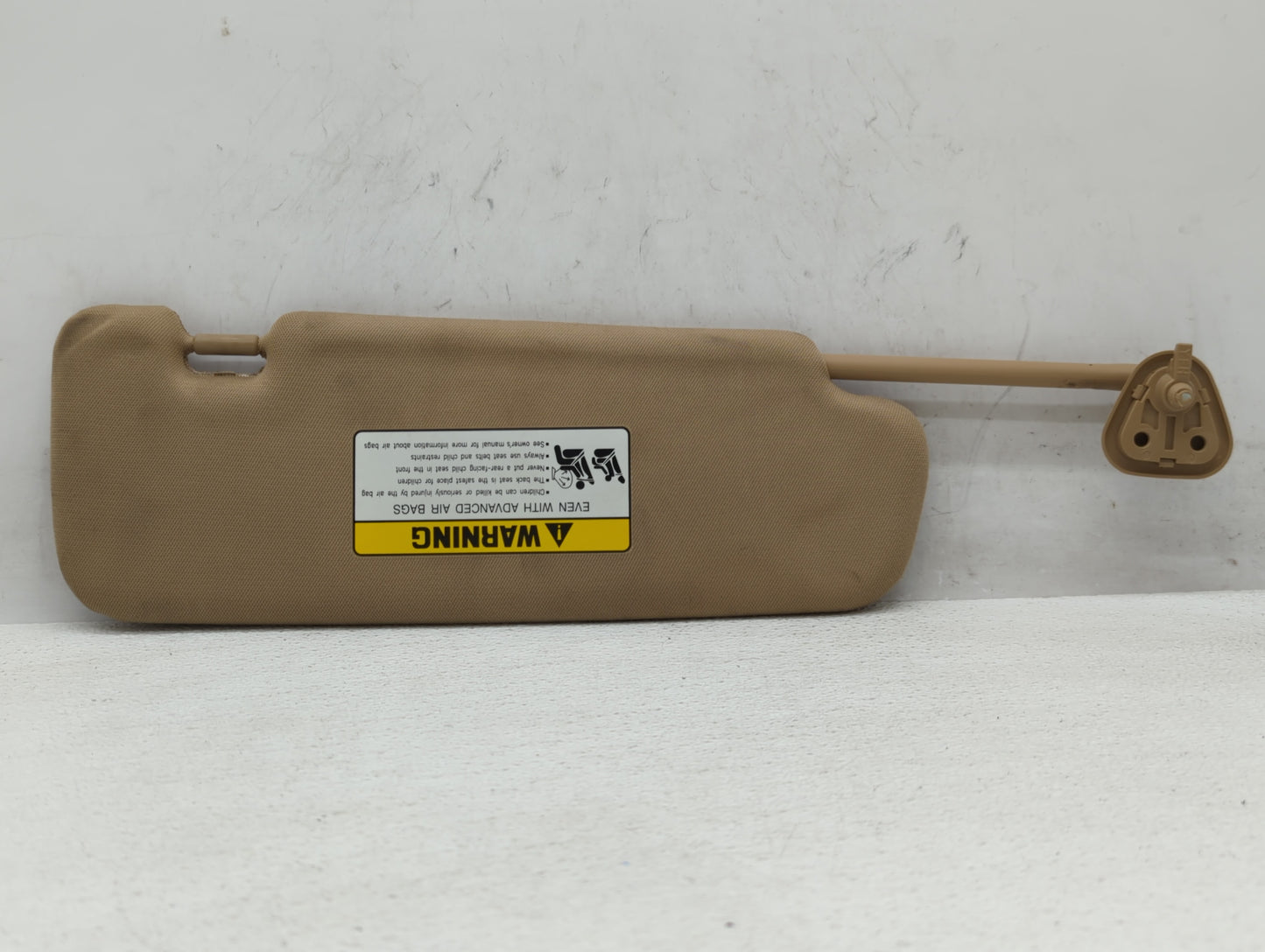 2012-2014 Hyundai Sonata Sun Visor Shade Replacement Driver Left Mirror Fits Fits 2012 2013 2014 OEM Used Auto Parts - Oemus