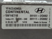 2011-2014 Hyundai Sonata PCM Engine Control Computer ECU ECM PCU OEM P/N:39101-2G663 Fits Fits 2011 2012 2013 2014 OEM Used 