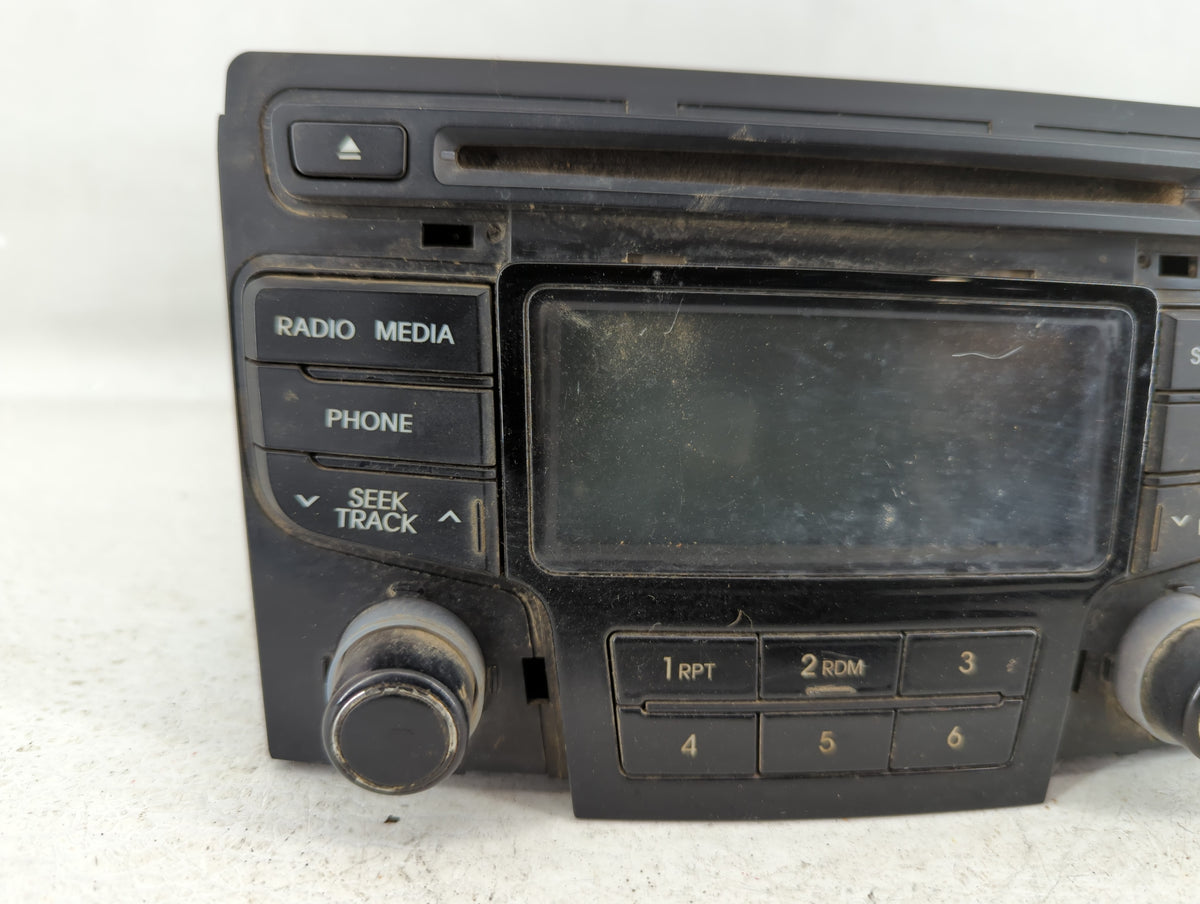 2012-2014 Hyundai Sonata Am Fm Cd Player Radio Receiver 554957 - Oemusedautoparts1.com