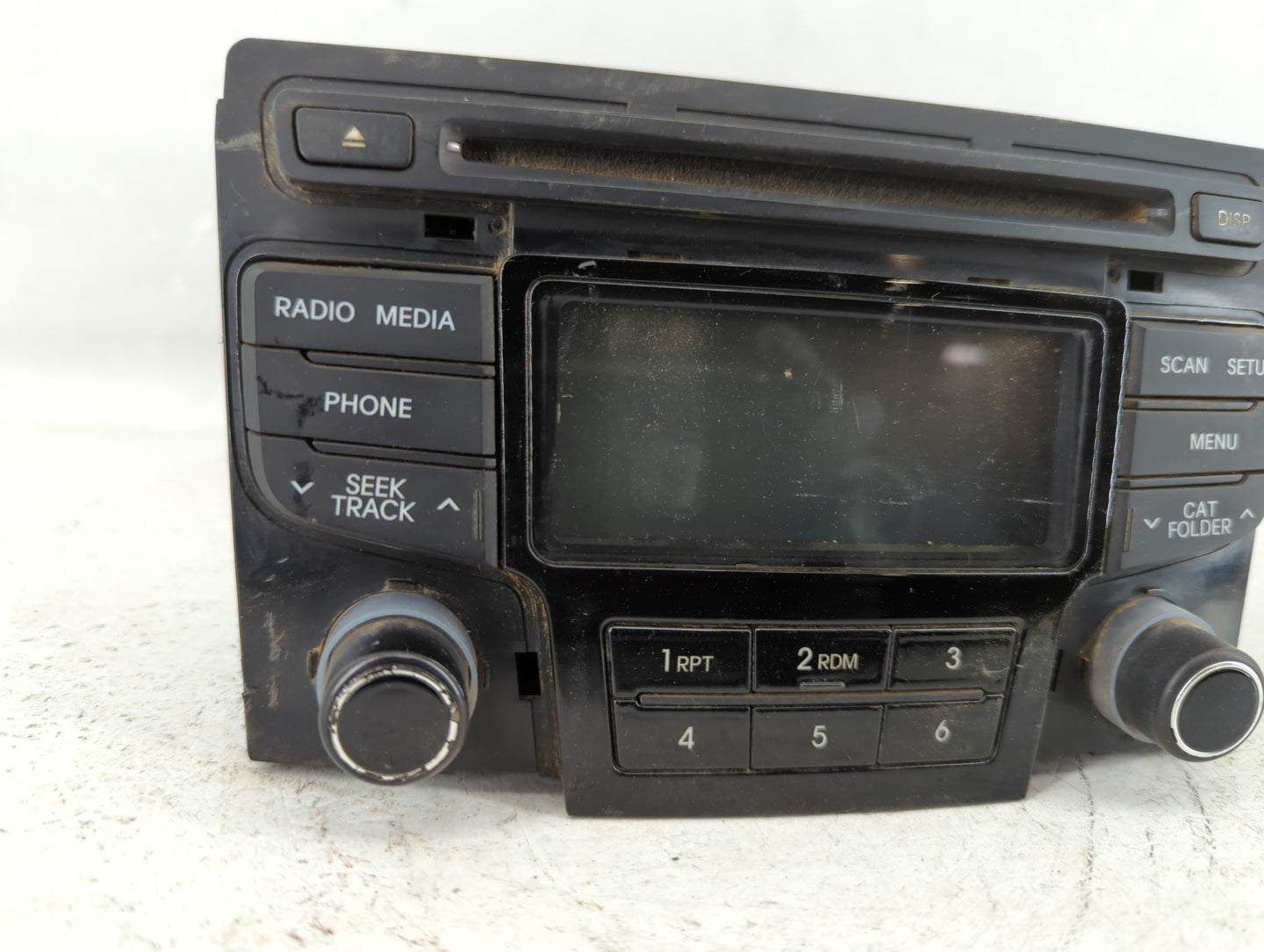 2012-2014 Hyundai Sonata Am Fm Cd Player Radio Receiver - Oemusedautoparts1.com