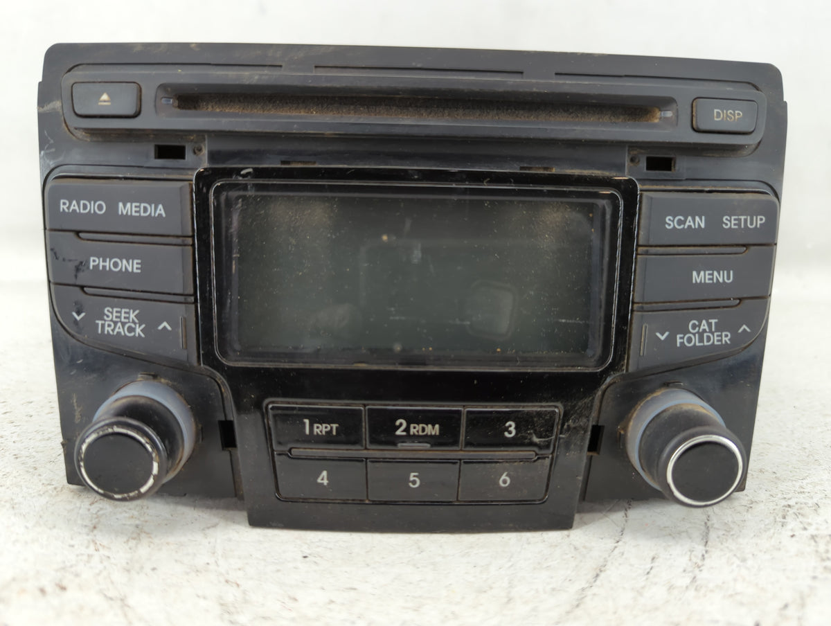 2012-2014 Hyundai Sonata Am Fm Cd Player Radio Receiver 555048 - Oemusedautoparts1.com