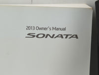 2013 Hyundai Sonata Owners Manual Book Guide P/N:A3S0-EU23A OEM Used Auto Parts - Oemusedautoparts1.com
